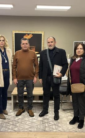 Εθιμοτυπικές επισκέψεις από τον Σύλλογο Βλάχων Βέροιας σε αυτοδιοικητικούς και πολιτικούς φορείς