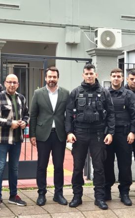 Τ. Μπαρτζώκας: Υποδοχή Αστυνομικών της νέας Ομάδας Πρόληψης στην Αλεξάνδρεια