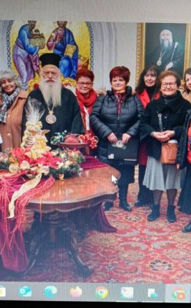 Το ΚΑΠΗ Δήμου Βέροιας έψαλε τα Χριστουγεννιάτικα Κάλαντα στον Μητροπολίτη και στον Δήμαρχο