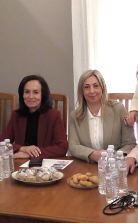 Επίσκεψη της  Άννας Διαμαντοπούλου στον «Έρασμο»