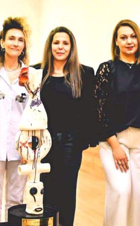 Στα εγκαίνια της Έκθεσης Κεραμικής στην ΝΑϊΑΣ το Κέντρο Συμβουλευτικής Γυναικών  Δ. Βέροιας