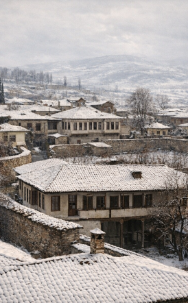 ΜεΜιαΜατια Σπάνια φωτογραφία της πόλης καλυμμένης από χιόνι κατά τη διάρκεια του Α΄ Παγκοσμίου Πολέμου (1916-1917)