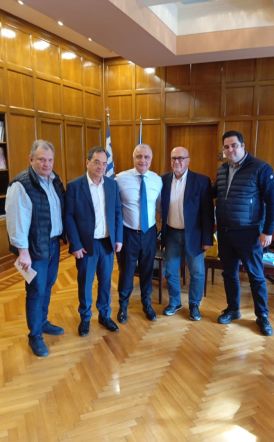 Με τον υφ. Ανάπτυξης,  Λ. Τσαβδαρίδη, συναντήθηκαν μέλη της Ο.Ε.Ζ.Ε.  για ζητήματα του κλάδου τους