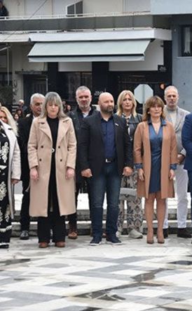 Με λαμπρότητα ο εορτασμός της 25ης Μαρτίου στο Δήμο Νάουσας