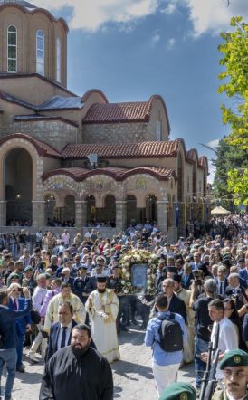 Με ιδιαίτερη λαμπρότητα και κατάνυξη τελέστηκε και φέτος ο εορτασμός της Κοιμήσεως της Θεοτόκου στο Πανελλήνιο Ιερό Προσκύνημα «Παναγία Σουμελά»