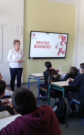 1ο Γυμνάσιο Βέροιας: Ενημέρωση για τις Πρώτες Βοήθειες, στη Δράση  του ενεργού πολίτη 