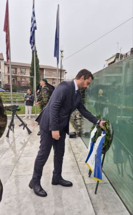 Τάσος Μπαρτζώκας, Εκπρόσωπος της Βουλής των Ελλήνων, στις εκδηλώσεις για την Ημέρα των Ενόπλων Δυνάμεων