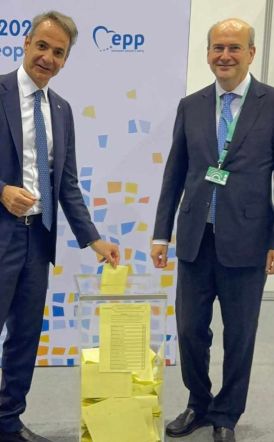 Αντιπρόεδρος του Ευρωπαϊκού Λαϊκού Κόμματος εξελέγη ο Κωστής Χατζηδάκης