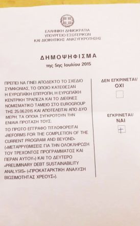 Πέρασαν 10 χρόνια από το δημοψήφισμα του ΟΧΙ που έγινε ΝΑΙ