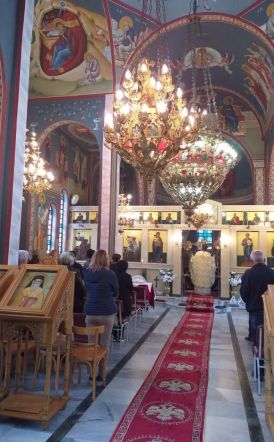 Θεία Λειτουργία και τέλεση πάνδημου ετήσιου μνημόσυνου στην Ιερά Μονή Αγίου Γεωργίου Περιστερεώτα