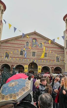 Με λαμπρότητα γιόρτασε και φέτος η Βέροια  τον πολιούχο της Όσιο Αντώνιο τον Νέο