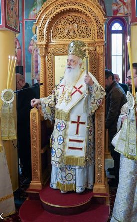 Μνημόσυνο για τον μακαριστό Μητροπολίτη Ροδοστόλου κυρό Χρυσόστομο στον Άγιο Νεκτάριο στη Βέροια