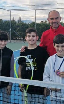 3η θέση ο Λιμπάντσης  Θανάσης του Ομίλου Αντισφαίρισης ΑΛΕΞΑΝΔΡΟΣ Βέροιας.