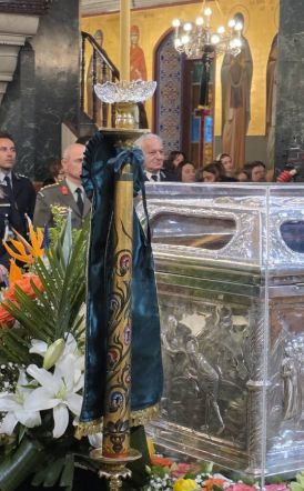 Παρουσία του Τάσου Μπαρτζώκα στους εορτασμούς του Πολιούχου της Βέροιας, Οσίου Αντωνίου του Νέου