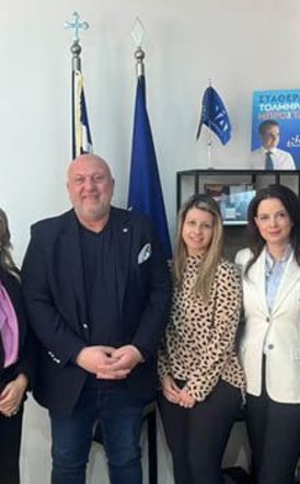  Συνάντηση της ΔΕΕΠ Ημαθίας με τη Γραμματέα Εθελοντισμού της Νέας Δημοκρατίας Θεοπίστη Κρυσταλλίδου