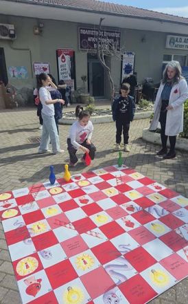 Το Δημοτικό Σχολείο Αγίου Γεωργίου στηρίζει την εθελοντική αιμοδοσία  και την Τράπεζα Αίματος του Πολιτιστικού Συλλόγου