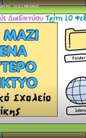 1ο Δημοτικό Σχολείο Μελίκης: Δράσεις για την Ημέρα Ασφαλούς Πλοήγησης στο Διαδίκτυο 