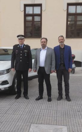 Όχημα προς ενίσχυση της αστυνόμευσης, δώρισε  ο Δήμος Βέροιας στη Διεύθυνση Αστυνομίας Ημαθίας