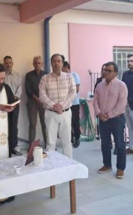 Αγιασμός στις νέες εγκαταστάσεις του Βρεφικού Σταθμού Θ. Ζωγιοπούλου