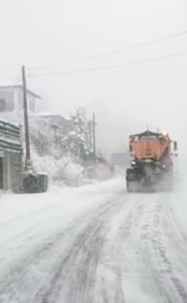 «Άσπρη» μέρα χθες στην Ημαθία