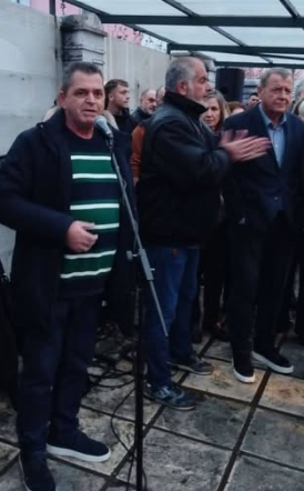 Παρά τη βροχή, διατράνωσαν το παλλαϊκό αίτημα αυτονόμησης του Νοσοκομείου Νάουσας