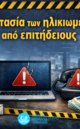 Ενημερωτική ομιλία του Δήμου Νάουσας: Προστασία των ηλικιωμένων από επιτήδειους    