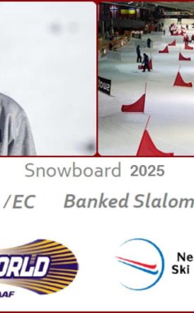 Στο Παγκόσμιο Κύπελλο Para Snowboard o Κωνσταντίνος Πετράκης του 