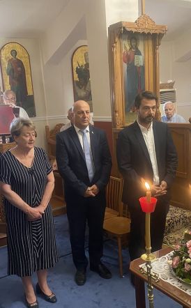 Η εορτή της  Υψώσεως  του Τιμίου Σταυρού  στο Γηροκομείο Βέροιας