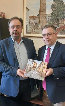 Ο ρόλος των ΟΤΑ στην τοπική ανάπτυξη  κυριάρχησε στην πρώτη συνάντηση του νέου Γ. Γραμματέα  της Αποκεντρωμένης με τον Δήμαρχο Βέροιας