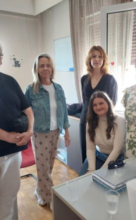 Επίσκεψη της Rita Conrads Mengewein  και του Νίκου Παπαδόπουλου  στην Πρωτοβουλία για το Παιδί