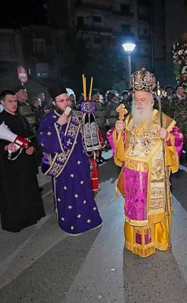 Ακολουθία του Επιταφίου Θρήνου στον Ναό του πολιούχου της Βεροίας