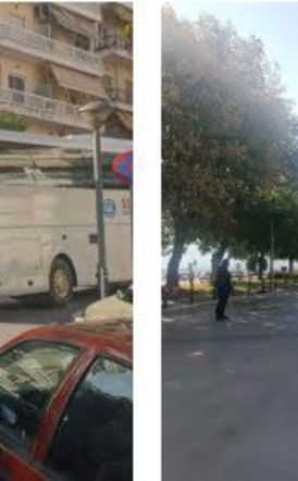 Φράκαρε λεωφορείο στο κέντρο της Βέροιας!