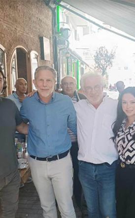 Πρωινός καφές του Παύλου Γερουλάνου στη Βέροια