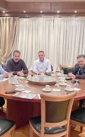 Συνάντηση του Διοικητή της Ελεγχόμενης Δομής Προσωρινής Φιλοξενίας Αιτούντων Άσυλο Βέροιας με τον Πρόεδρο και την Διοικητική Επιτροπή του Επιμελητηρίου Ημαθίας