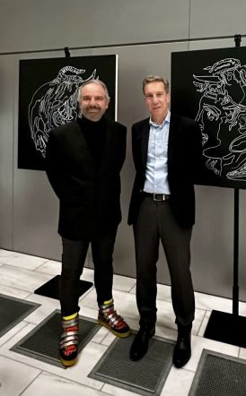 Στην έδρα της Ελληνικής Πρεσβείας στο Βερολίνο, ο «Αλέξανδρος της Τέχνης» του Νίκου Τσιαπάρα