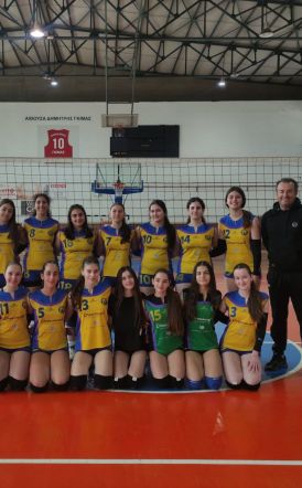 Πρωτάθλημα παγκορασίδων Ποσειδώνας Βέροιας - ΑΣ Αξιούπολης 3-0