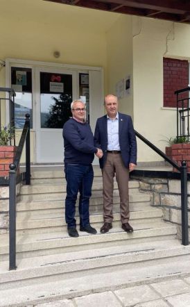 Επίσκεψη του βουλευτή της Νέας Δημοκρατίας της Β’ Περιφέρειας Θεσσαλονίκης  Καράογλου Θεόδωρου, στην Ελεγχόμενη Δομή Προσωρινής Φιλοξενίας Αιτούντων Άσυλο Βέροιας.