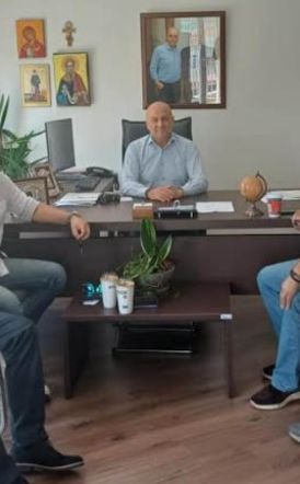 Συνάντηση του βουλευτή της Ελληνικής Λύσης  Βασίλη Κοτίδη με μέλη της Πανελλήνιας Ένωσης Κτηνοτρόφων