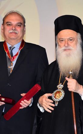 Απονομή Χρυσού Σταυρού του Αποστόλου Παύλου στον Ιατρικό Σύλλογο Ημαθίας