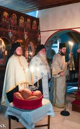 Πανηγυρικός Εσπερινός Οσίου Παϊσίου στην Ιερά Μονή Μουτσιάλης Βεροίας