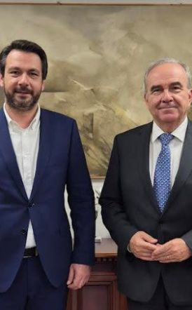 Πρωτοβουλία Τάσου Μπαρτζώκα για το Τελωνείο της Κουλούρας - Συνάντηση με τον Αν. Υπουργό Εθνικής Οικονομίας Νίκο Παπαθανάση για τη συνέχιση του έργου.