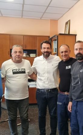 Τάσος Μπαρτζώκας: Παρών  στην Αλεξάνδρεια, δίπλα στους φορείς και τους πολίτες
