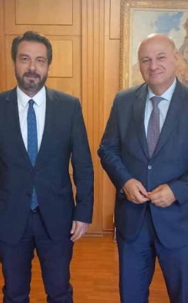 Ο Τάσος Μπαρτζώκας στον ΥΠΑΑΤ Τσιάρα για πληρωμές Αγροτών και Κτηνοτρόφων - Τα αιτήματά τους, για ακόμη μια φορά, στον Υπουργό