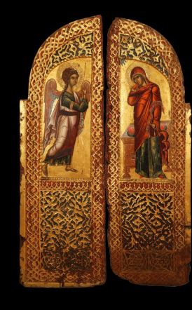 ‘’Ένα έκθεμα - Μια ιστορία’’ Ξυλόγλυπτο βημόθυρο με παράσταση του Ευαγγελισμού της Θεοτόκου από το Βυζαντινό Μουσείο Βέροιας