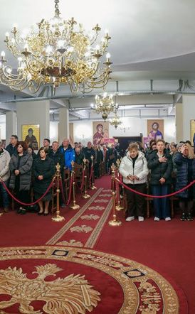 Ο Αργολίδος Νεκτάριος στον Άγιο Λουκά της Παναγίας Δοβρά