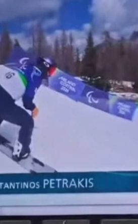17ος στο Banked Slalom και 18ος στο Snowboard Cross o Κωνσταντίνος Πετράκης στους 14ους Χειμερινούς Παραολυμπιακούς Αγώνες Milano Cortina 2026
