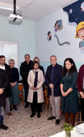 Δήμος Νάουσας: Παραδόθηκε το ανακαινισμένο Εργαστήριο Πληροφορικής του Δημοτικού Σχολείου Κοπανού