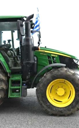 Απολύμανση στα τρακτέρ που διαδήλωσαν στο Σύνταγμα