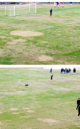 Σε κακό χάλι ο αγωνιστικός χώρος του Δημοτικού σταδίου Βέροιας!