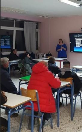 Δράση ενημέρωσης και ευαισθητοποίησης στο Σχολείο Δεύτερης Ευκαιρίας Νάουσας  